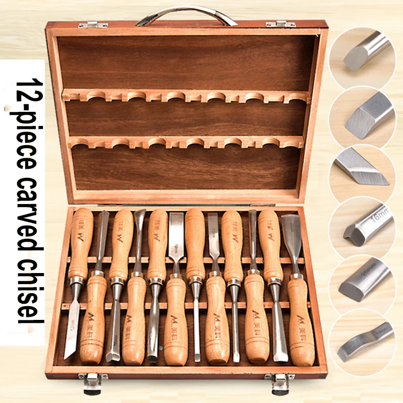 Professional Carving Chisel Wood Carving Hand Chisel Set Woodworking Professional Lathe Gouges Tools DIY Artcrafts Hand Toos Set
Professional Carving Chisel Wood Carving Hand Chisel Set Woodworking Professional Lathe Gouges Tools DIY Artcrafts Hand Toos Set