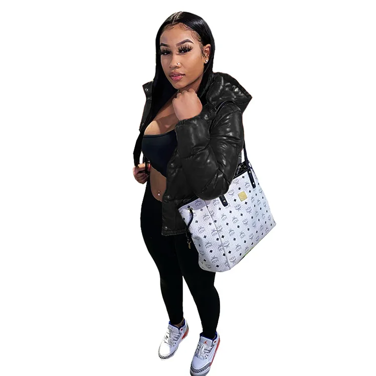 Autumn Winter Women Bread Coats Fashion Casual Style Lady Hooded Collar Long Sleeve Single Breasted Short Coats Streetwear Party
Autumn Winter Women Bread Coats Fashion Casual Style Lady Hooded Collar Long Sleeve Single Breasted Short Coats Streetwear Party