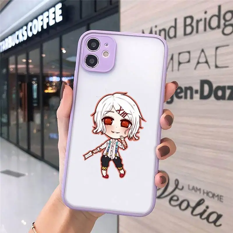 anime JUUZOU SUZUYA Tokyo Ghouls Phone Cases Matte Transparent for iPhone 7 8 11 12 s mini pro X XS XR MAX Plus cover funda
anime JUUZOU SUZUYA Tokyo Ghouls Phone Cases Matte Transparent for iPhone 7 8 11 12 s mini pro X XS XR MAX Plus cover funda