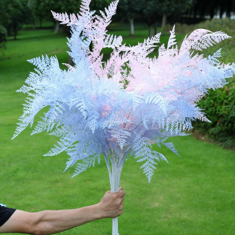 New Artificial Haze Phoenix Tail Leaf Home Living Room Wedding Furniture Decoration DIY Engineering Gardening Decoration
New Artificial Haze Phoenix Tail Leaf Home Living Room Wedding Furniture Decoration DIY Engineering Gardening Decoration