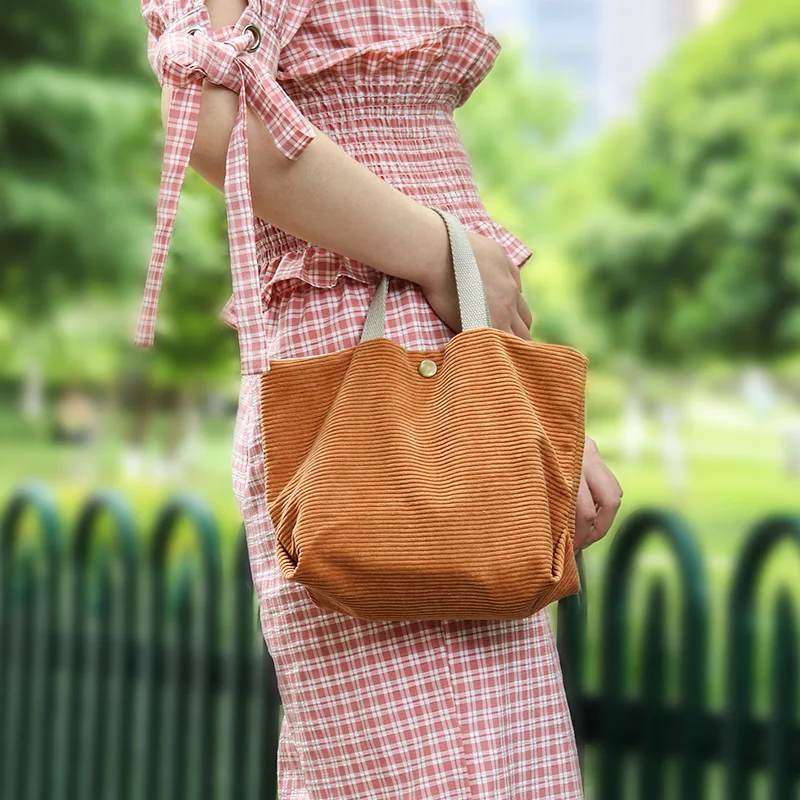 2020 Simple Women's Bags Corduroy Totes Bag Girls Fashion Shoulder Handbags Big Capacity Shopping Bags
2020 Simple Women's Bags Corduroy Totes Bag Girls Fashion Shoulder Handbags Big Capacity Shopping Bags