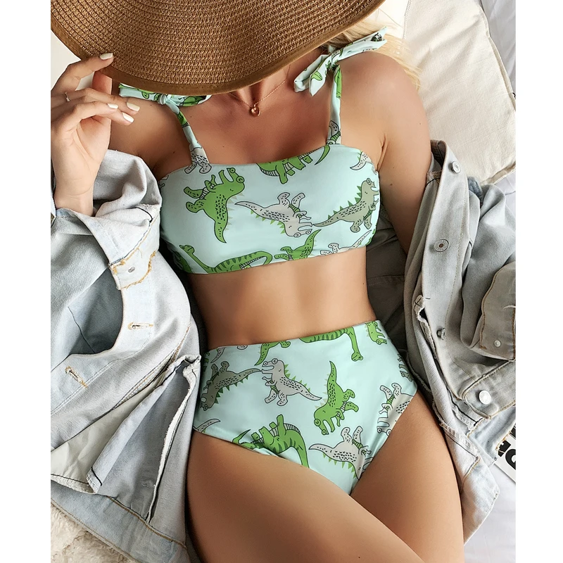 Print Swimsuit 2022 Swimwear High Waisted Two-piece Bikini Set Bandage Swimsuit Push Up Bathing Suits Female Beach Wear Biquini
Print Swimsuit 2022 Swimwear High Waisted Two-piece Bikini Set Bandage Swimsuit Push Up Bathing Suits Female Beach Wear Biquini