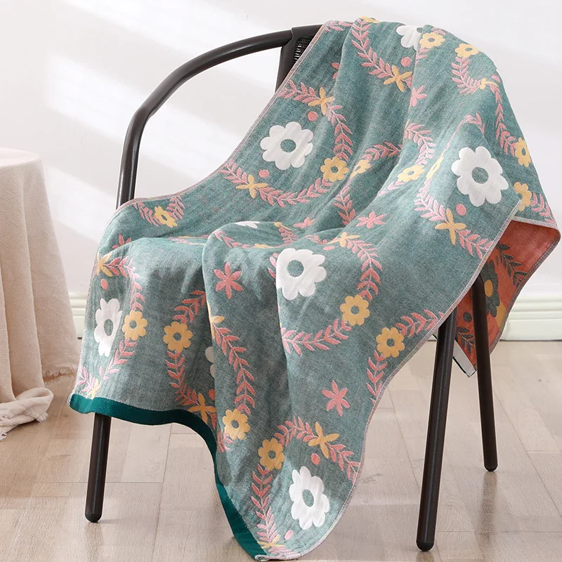 Cotton Water-Absorbing Adults Beach Wrap Extra-large Gauze Bathroom Shower Towel Four Layers Household Covering Plaid
Cotton Water-Absorbing Adults Beach Wrap Extra-large Gauze Bathroom Shower Towel Four Layers Household Covering Plaid