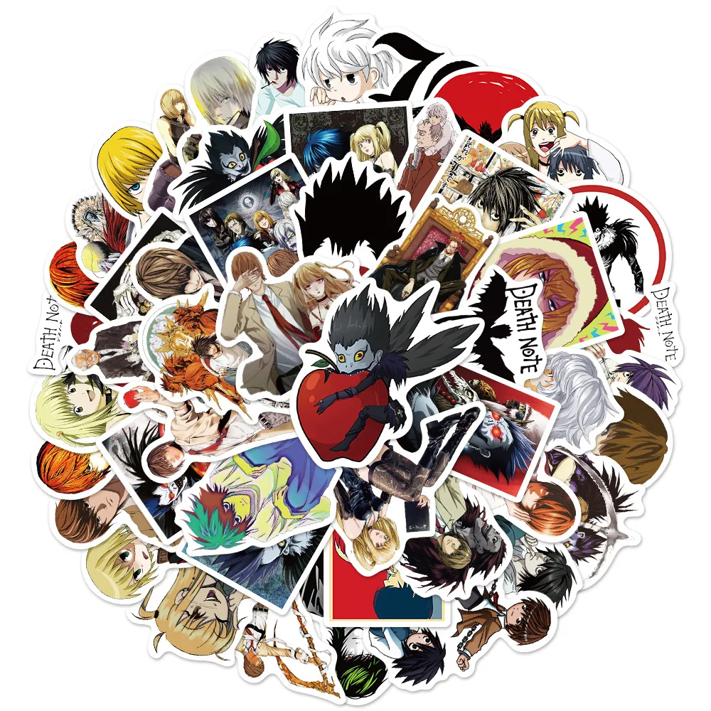 20/30/50 PCS Cartoon Anime Death Note Deco Stickers Motorcycle Helmet Skateboard Kid Toy Graffiti Sticker Christmas Gift
20/30/50 PCS Cartoon Anime Death Note Deco Stickers Motorcycle Helmet Skateboard Kid Toy Graffiti Sticker Christmas Gift