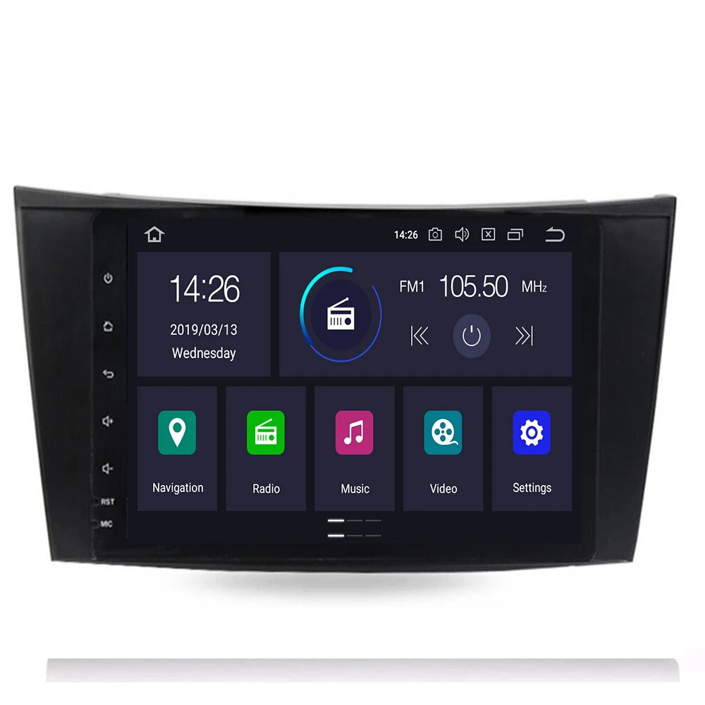 DSP 4G 64G 2 din Android 10 автомобильный DVD мультимедийный для Mercedes Benz E class W211 E200 E220 E300 E350 E240