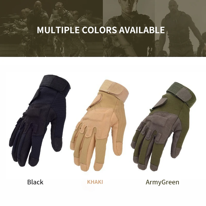 Sport Combat Gloves Men's Military Gloves Male Full Finger Army Tactical Mittens Wear-resistant Riding Gloves Cycling Outdoor
Sport Combat Gloves Men's Military Gloves Male Full Finger Army Tactical Mittens Wear-resistant Riding Gloves Cycling Outdoor