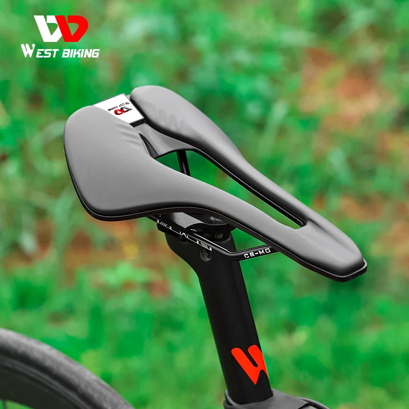 WEST BIKING Bicycle Saddle Nylon Fiber Leather Triathlon MTB Road Bike Saddle High Performance Open Super Flow Cycling Race Seat
WEST BIKING Bicycle Saddle Nylon Fiber Leather Triathlon MTB Road Bike Saddle High Performance Open Super Flow Cycling Race Seat