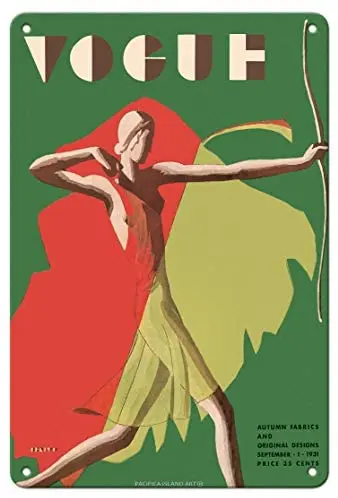 Модный журнал-сентябрь, 1931-Женские стрелок-обложки журнала Эдуардо Garcia Бенито c.1931-металлическая жестяная вывеска
Модный журнал-сентябрь, 1931-Женские стрелок-обложки журнала Эдуардо Garcia Бенито c.1931-металлическая жестяная вывеска