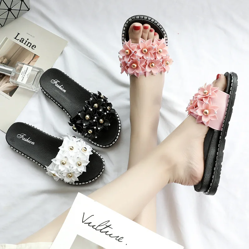 Summer All-match Women's Slippers Open Toe Outdoor Pleated Single Shoes Flat Fashion Sweet and Comfortable Women's Shoes
Summer All-match Women's Slippers Open Toe Outdoor Pleated Single Shoes Flat Fashion Sweet and Comfortable Women's Shoes