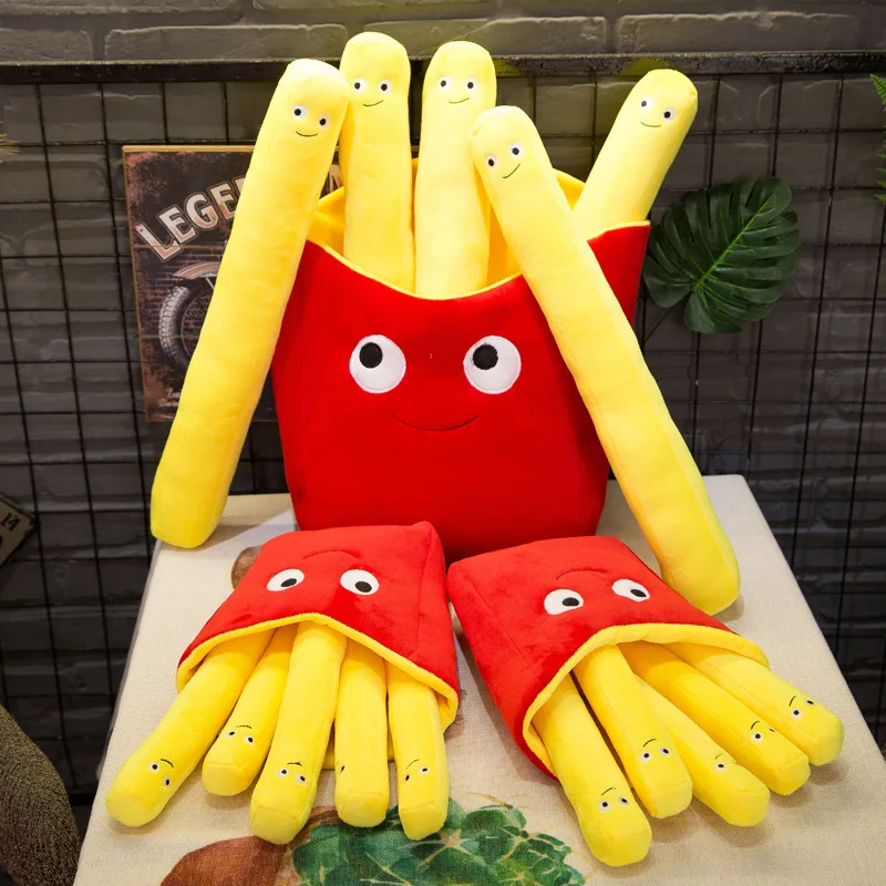 Cartoon a Bag of French Fries Real Chips Life Plush Pillow Stuffed Cute Food Hug Pillows Kids Educational Toy For Children Gifts
Cartoon a Bag of French Fries Real Chips Life Plush Pillow Stuffed Cute Food Hug Pillows Kids Educational Toy For Children Gifts