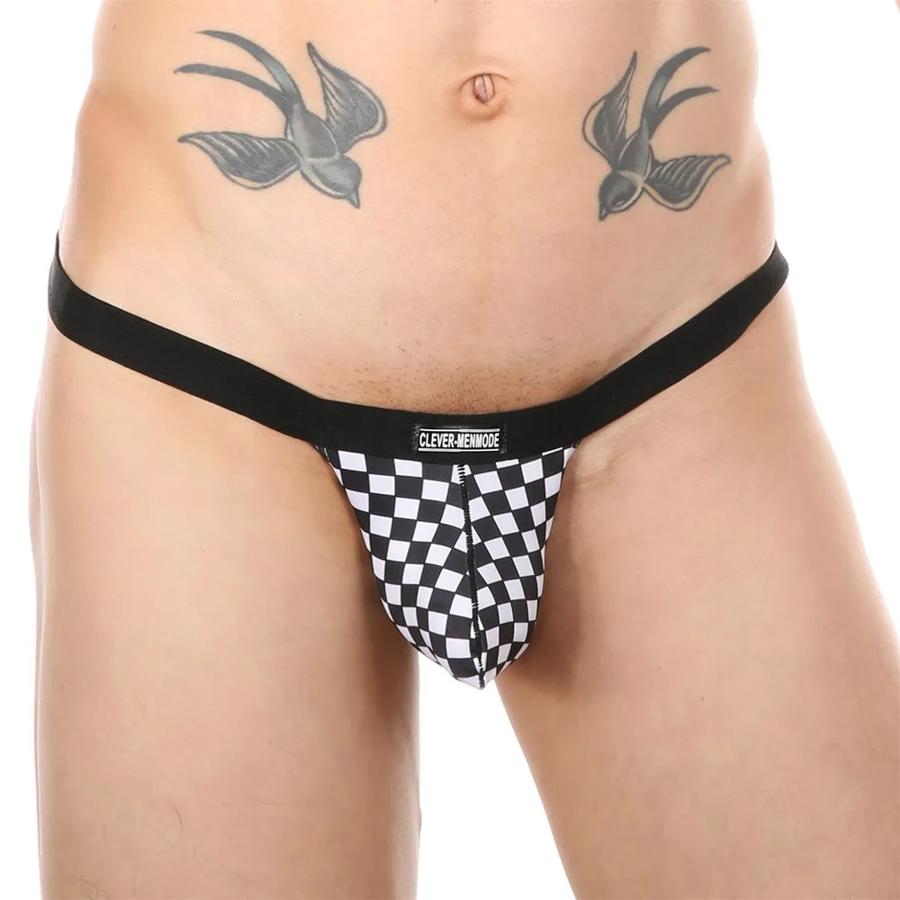 Mens Underwear Thong Low Waist Sexy Comfortable Briefs Black And White Grid Mens Sexy Underpants Boxer Briefs
Mens Underwear Thong Low Waist Sexy Comfortable Briefs Black And White Grid Mens Sexy Underpants Boxer Briefs