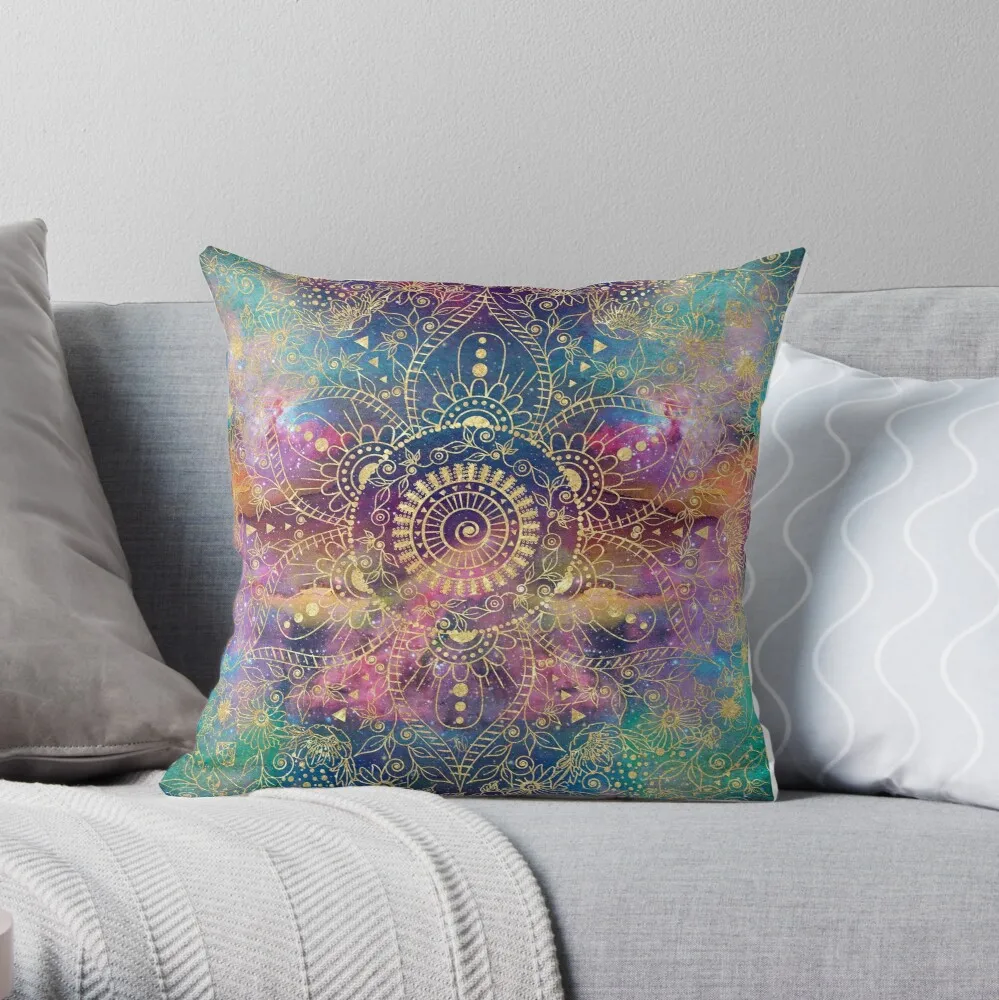 Gold watercolor and nebula mandala Throw Pillow Pillowcase Home Decorative Sofa Pillow Cover
Gold watercolor and nebula mandala Throw Pillow Pillowcase Home Decorative Sofa Pillow Cover