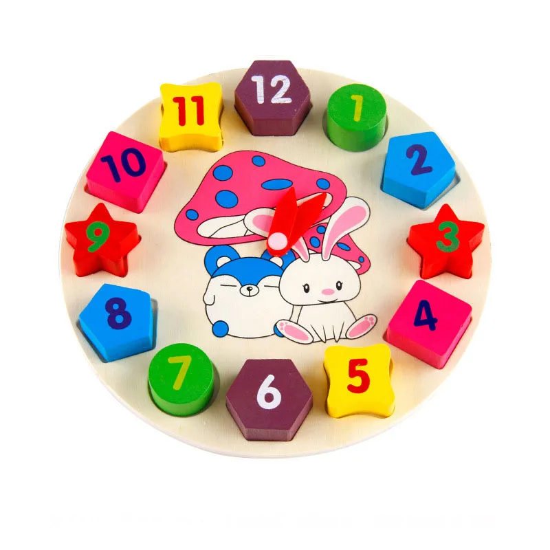 Montessori Cartoon Matching Clock Toys Children Animal Educational Wooden Beaded Geometry Digital Clock Puzzles Gadgets
Montessori Cartoon Matching Clock Toys Children Animal Educational Wooden Beaded Geometry Digital Clock Puzzles Gadgets