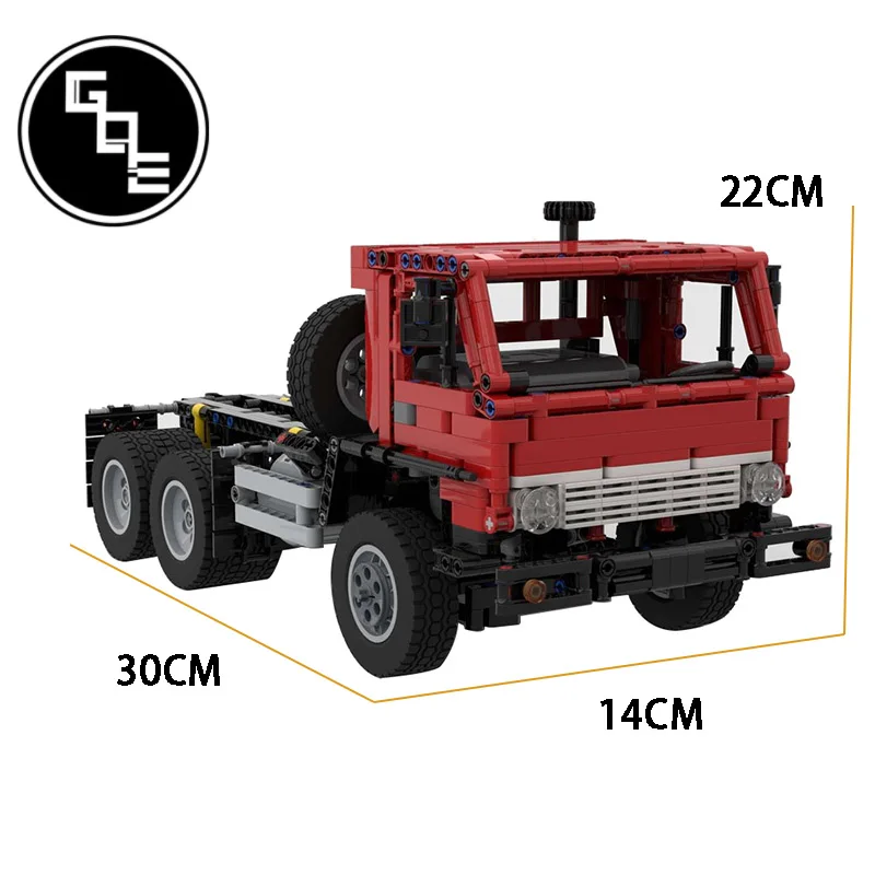 Technic series Construction vehicle truck car loader KAMAZ 5410 7930 MOC-26069 Aircraft Pushback Tractor bricks toys for kids
Technic series Construction vehicle truck car loader KAMAZ 5410 7930 MOC-26069 Aircraft Pushback Tractor bricks toys for kids