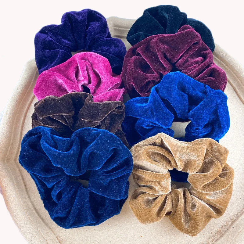 2021 Korea Velvet Scrunchie for women elastic hair bands girl Solid Color Headband Ponytail Holder Hair Ties hair Accessoires
2021 Korea Velvet Scrunchie for women elastic hair bands girl Solid Color Headband Ponytail Holder Hair Ties hair Accessoires