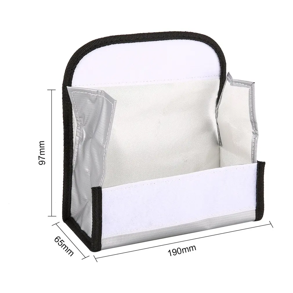 Fire Retardant LiPo Battery Bag LiPo Safe Guard Charging Box Bag Sack Pouch Fireproof Explosion-proof for RC Model Drone Car
Fire Retardant LiPo Battery Bag LiPo Safe Guard Charging Box Bag Sack Pouch Fireproof Explosion-proof for RC Model Drone Car