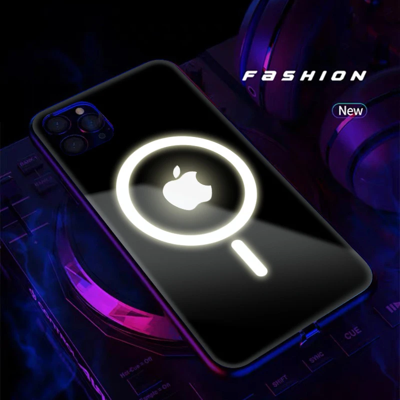 12 Mini Glow Glass Case For Apple iPhone 11 12 Pro Max Cover Voice Control Hard Case For iPhone 7 8 Plus X S Xs Max SE 2020 Case
12 Mini Glow Glass Case For Apple iPhone 11 12 Pro Max Cover Voice Control Hard Case For iPhone 7 8 Plus X S Xs Max SE 2020 Case