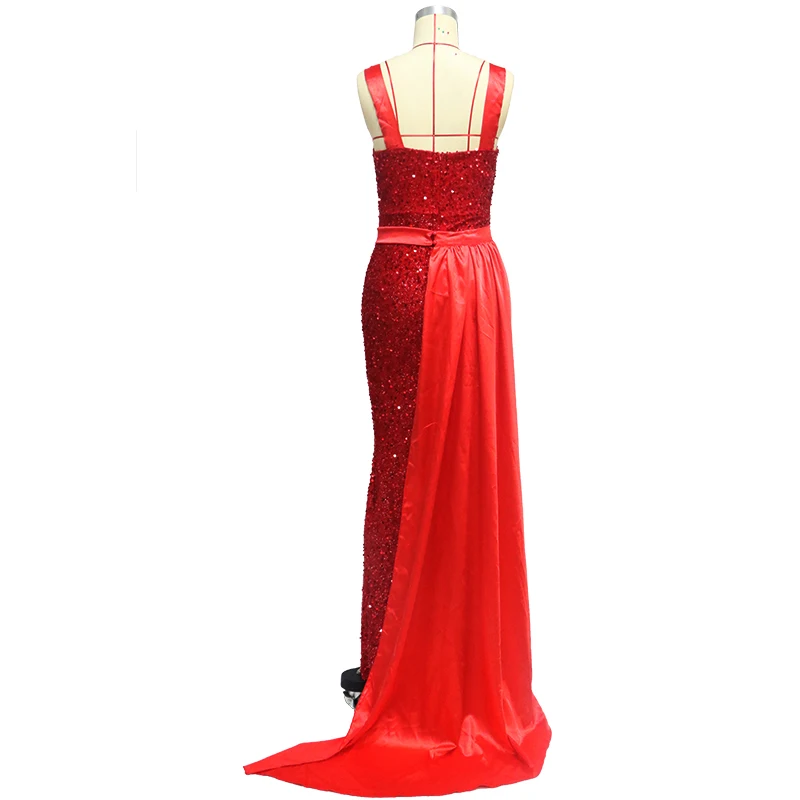 2021 Ladies Dress Summer New Arrival Casual Brand Sexy Red Model Split Sequin Tail Skirt Gown Suitable for Formal Partie
2021 Ladies Dress Summer New Arrival Casual Brand Sexy Red Model Split Sequin Tail Skirt Gown Suitable for Formal Partie