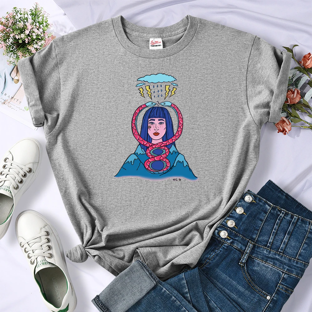 SNAKE Print Woman T Shirt Summer Retro Breathable T Shirt Arrival Casual T-shirts Simplicity Loose Brand T Shirts Women
SNAKE Print Woman T Shirt Summer Retro Breathable T Shirt Arrival Casual T-shirts Simplicity Loose Brand T Shirts Women