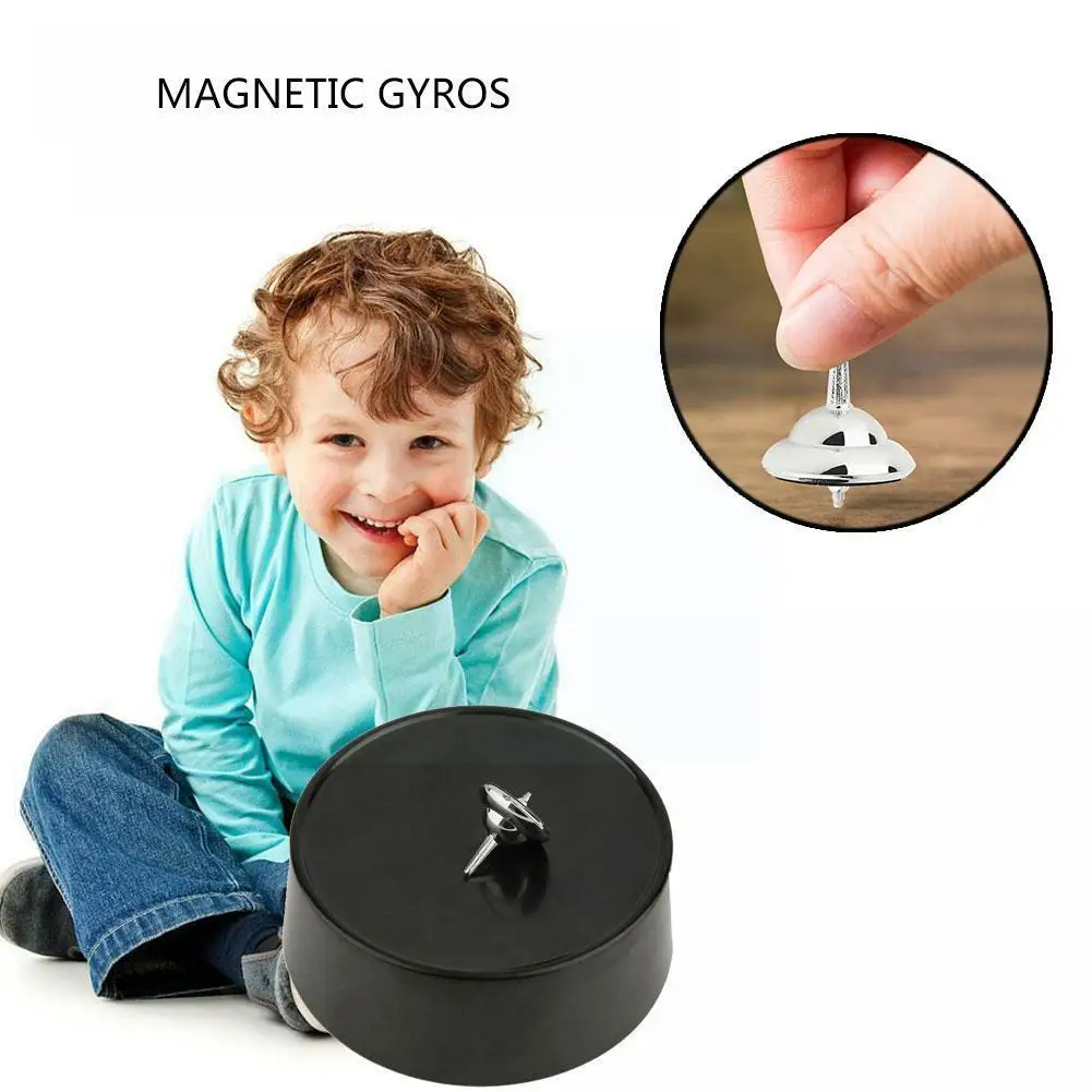 1pcs Magnetic Gyroscope Toy Intelligent Forever Moving Motion Perpetual Relief Desktop Gyro Classic Stress Toy Spinner Y6a6
1pcs Magnetic Gyroscope Toy Intelligent Forever Moving Motion Perpetual Relief Desktop Gyro Classic Stress Toy Spinner Y6a6