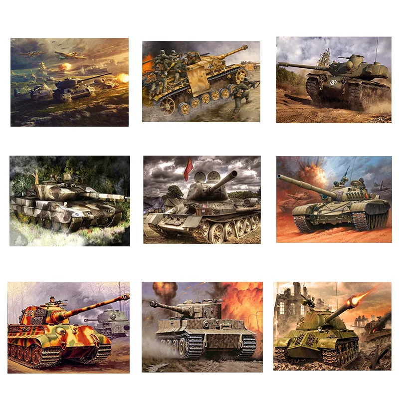 DIY Tank Gunfire Picture Style Square Diamond Painting Colorful Handmade Cross Stitch Embroidery Mosaic Home Room Wall Decor
DIY Tank Gunfire Picture Style Square Diamond Painting Colorful Handmade Cross Stitch Embroidery Mosaic Home Room Wall Decor