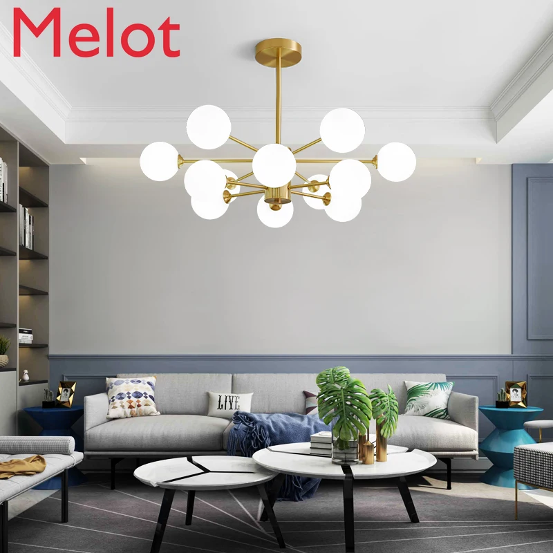 Minimalist Copper Modern Minimalist Creative Magic Bean Living Room Lighting Dining Room Lamps Bedroom Chandelier
Minimalist Copper Modern Minimalist Creative Magic Bean Living Room Lighting Dining Room Lamps Bedroom Chandelier