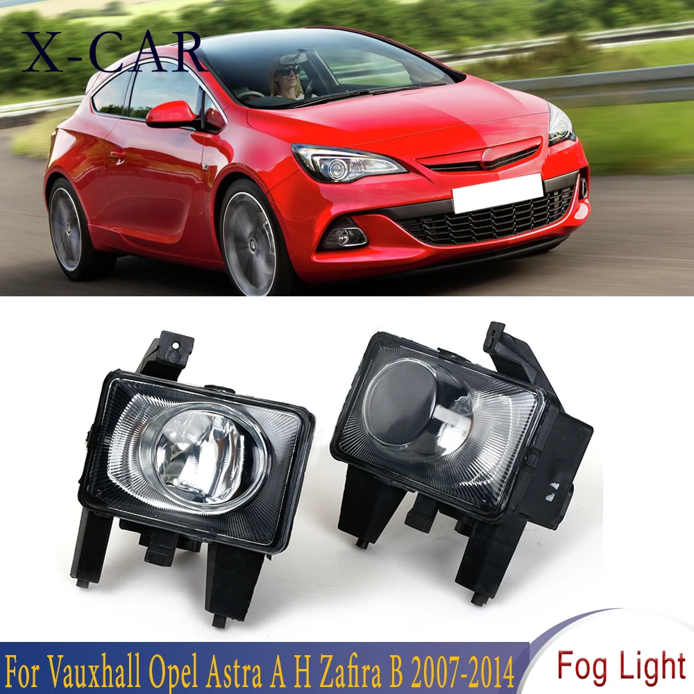 

X-CAR для Vauxhall Opel Astra A H Zafira B 4462133, 24462134 Противотуманные фары без фар дальнего света 2007-2014 левый и правый