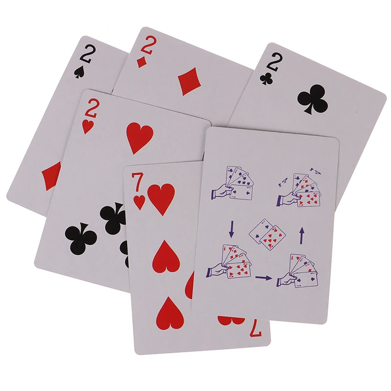 4 Cards 7 To 2 Transformer Magic Tricks Magic Props Close Up Street Magic Trick Playing Card
4 Cards 7 To 2 Transformer Magic Tricks Magic Props Close Up Street Magic Trick Playing Card