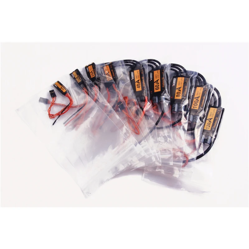VGOOD 120A 2-8S 32-Bit Brushless ESC With 8A SBEC for Fixed Wing RC Airplane
VGOOD 120A 2-8S 32-Bit Brushless ESC With 8A SBEC for Fixed Wing RC Airplane