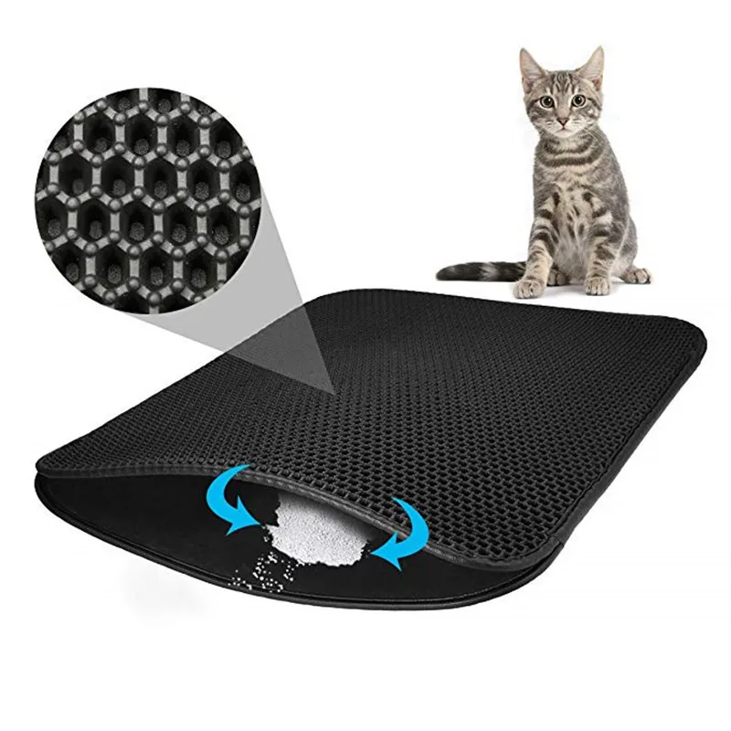 Cat Waterproof Clean Litter Mat Kitten Bottom Non Slip Toilet Box Washable Foldable Cats Bed Leather Double Layer Pet Dog Pad
Cat Waterproof Clean Litter Mat Kitten Bottom Non Slip Toilet Box Washable Foldable Cats Bed Leather Double Layer Pet Dog Pad