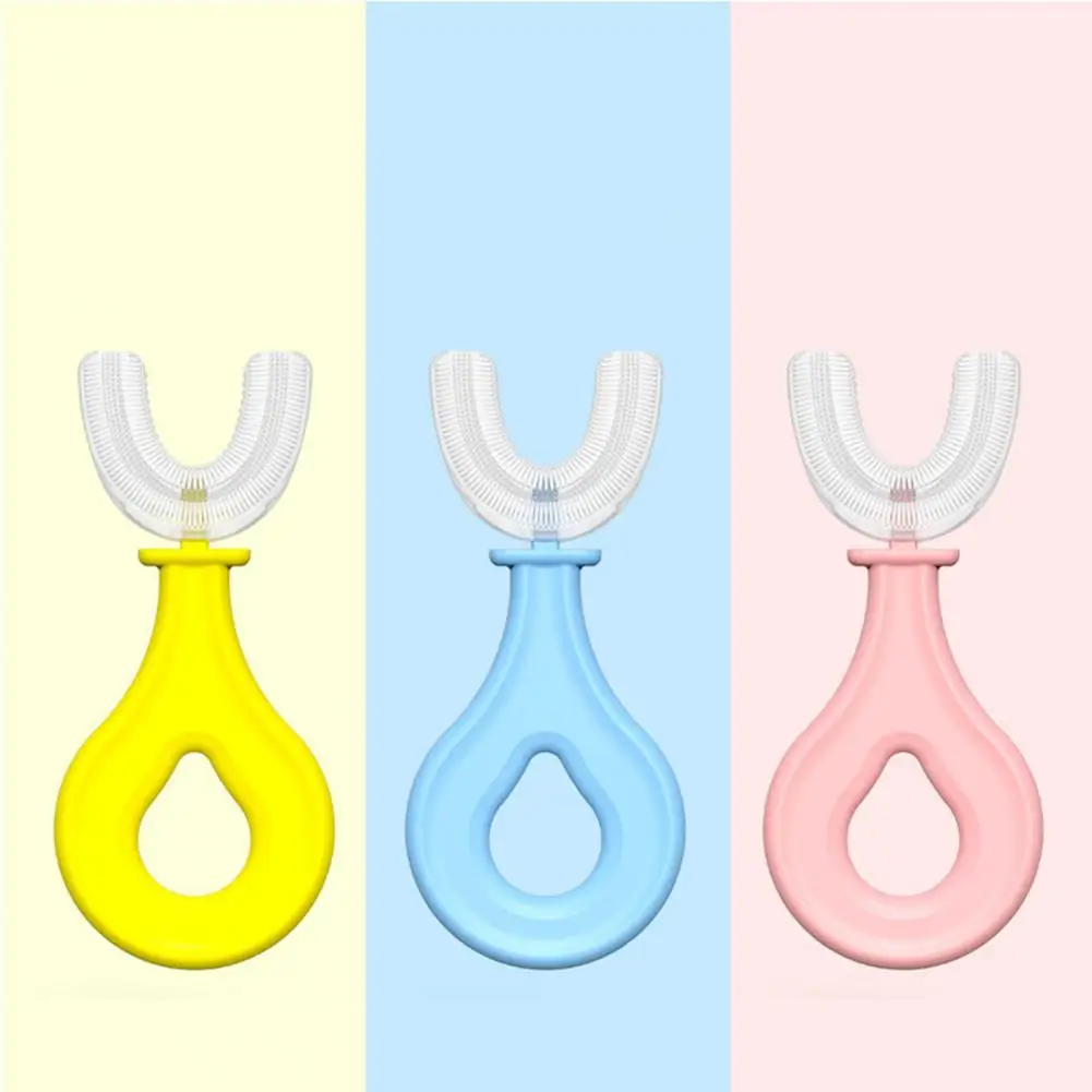Infant Toothbrush U-type Oral Care Hand-Held Kids Mouth-Cleaning Manual Toothbrush for Teeth Cleaning
Infant Toothbrush U-type Oral Care Hand-Held Kids Mouth-Cleaning Manual Toothbrush for Teeth Cleaning