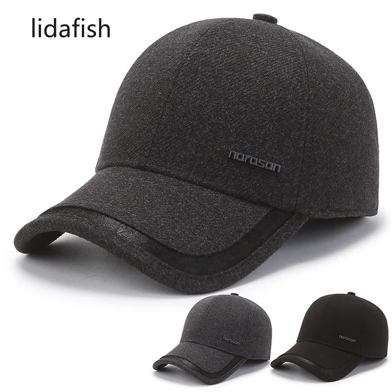 lidafish New Fashion Baseball Cap Solid Winter Earflaps Warm Snapback Hat Men Cotton Casquette Homme Trucker Caps Dad Hat
lidafish New Fashion Baseball Cap Solid Winter Earflaps Warm Snapback Hat Men Cotton Casquette Homme Trucker Caps Dad Hat