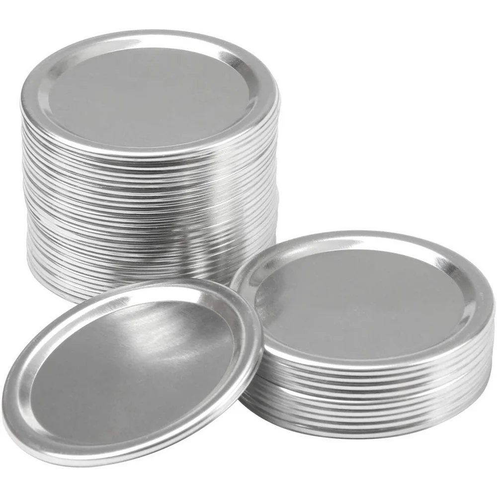 Canning Lids 70mm Regular Wide Mouth Canning Bands and Lids Kitchen Airtight Reusable Jar Lids for Ball
Canning Lids 70mm Regular Wide Mouth Canning Bands and Lids Kitchen Airtight Reusable Jar Lids for Ball