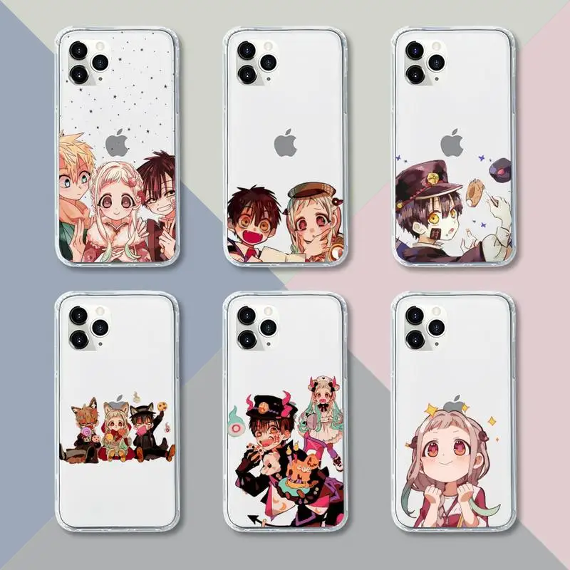 Anime Hanako Kun Yugi Phone Case Transparent For iPhone 12 11 pro mini XS XR X max 5 6 s 7 8 plus Soft TPU Clear Mobile bags
Anime Hanako Kun Yugi Phone Case Transparent For iPhone 12 11 pro mini XS XR X max 5 6 s 7 8 plus Soft TPU Clear Mobile bags