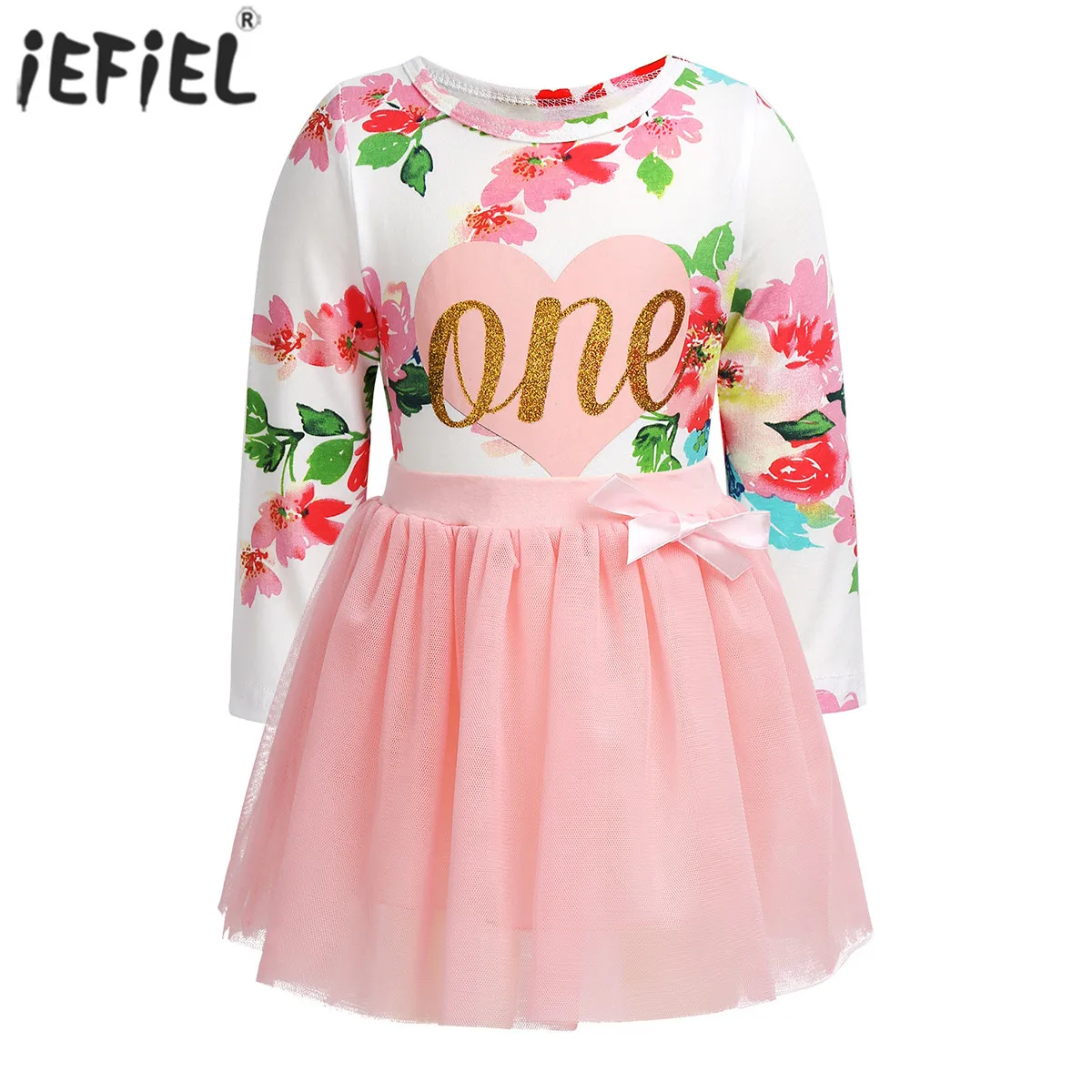 Baby Girls Flower Printed Mesh Tutu Dress Spring Autumn Round Neck Long Sleeves Dress Birthday Party Baby Girl Romper Dresses
Baby Girls Flower Printed Mesh Tutu Dress Spring Autumn Round Neck Long Sleeves Dress Birthday Party Baby Girl Romper Dresses