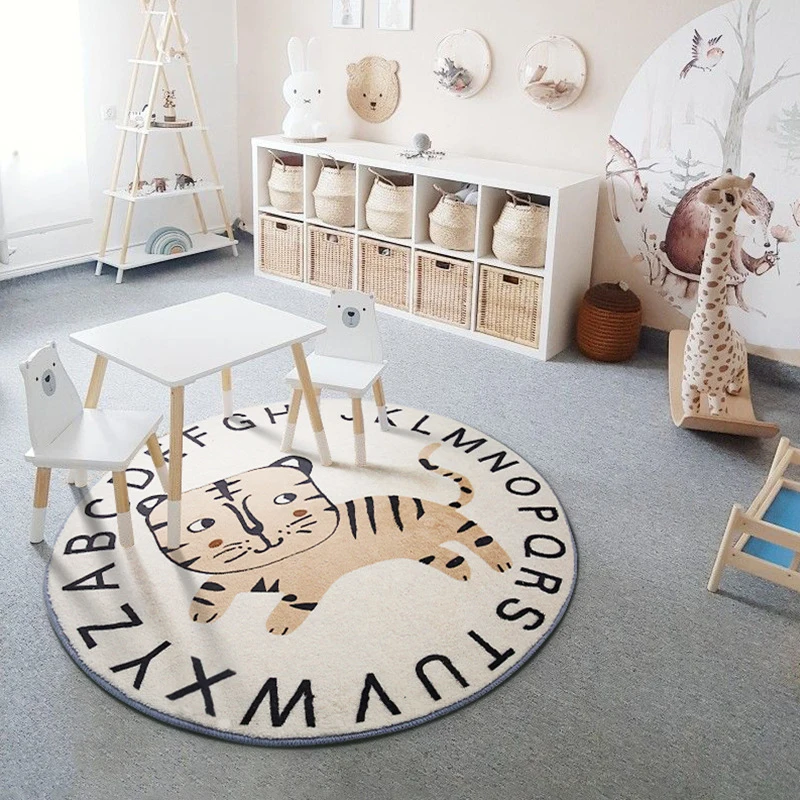 Children's room round cute cartoon carpet creative elephant bedroom bedside thickened carpet computer table and chair lounge rug
Children's room round cute cartoon carpet creative elephant bedroom bedside thickened carpet computer table and chair lounge rug