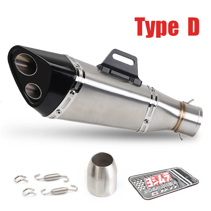 Motorcycle exhaust muffler DB kille for yoshimura FZ1 R6 R15 R3 ZX6R ZX10 Z900 1000 CBR1000 GSXR1000 650 K7 K8 Universal 38-51mm
Motorcycle exhaust muffler DB kille for yoshimura FZ1 R6 R15 R3 ZX6R ZX10 Z900 1000 CBR1000 GSXR1000 650 K7 K8 Universal 38-51mm