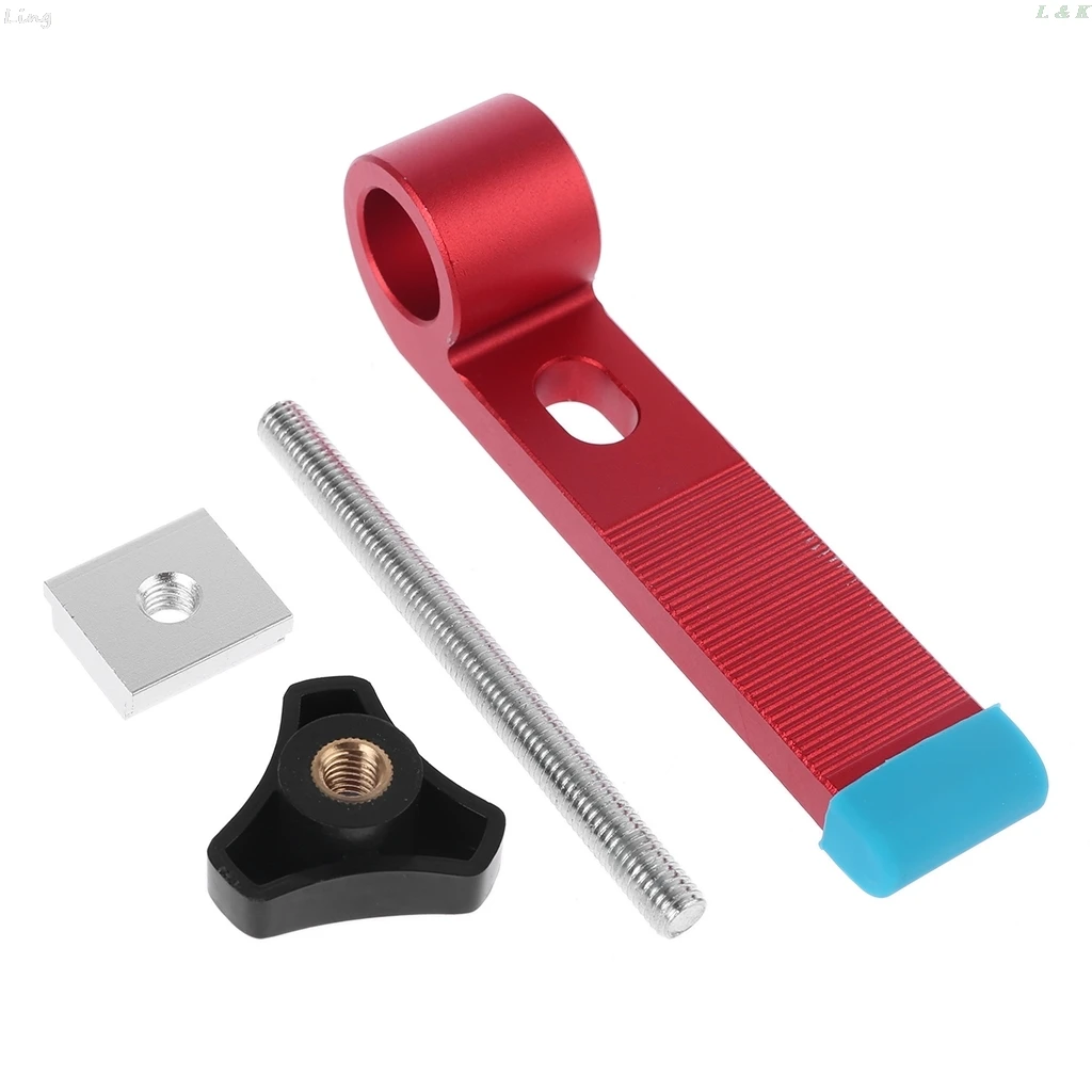 Quick Acting Hold Down Clamp Set for T-Track T-Slot Woodworking Tool Alloy Metal
Quick Acting Hold Down Clamp Set for T-Track T-Slot Woodworking Tool Alloy Metal