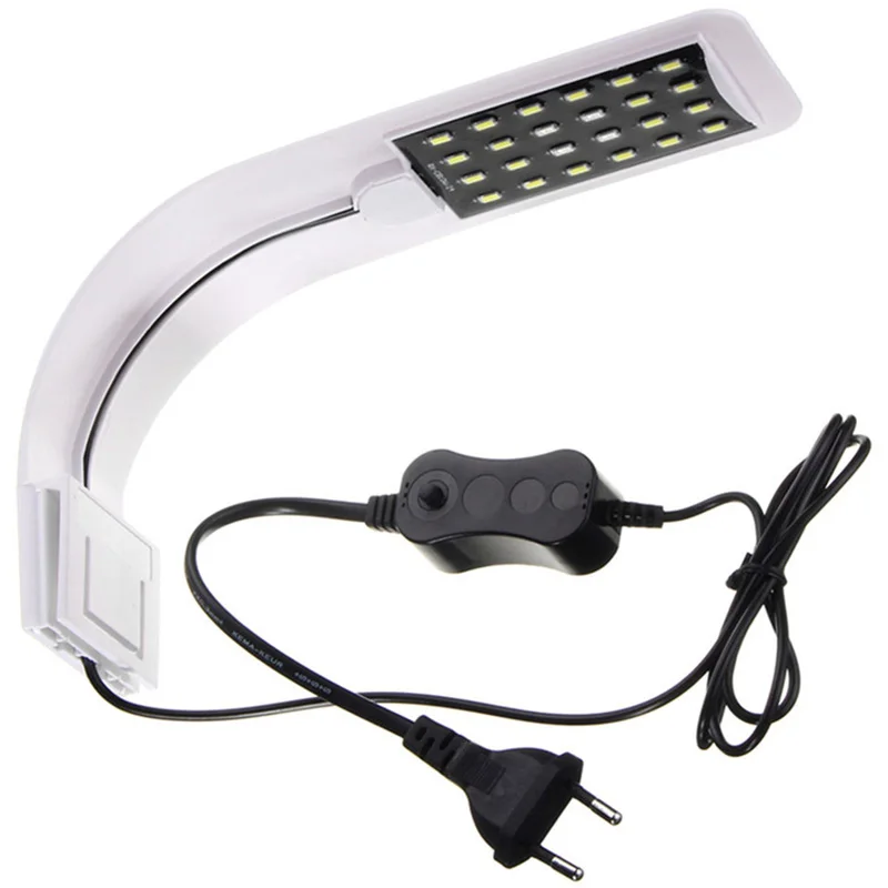 Blue White Led Aquarium Lights Clip On Fish Tank Lamp Lighting For Saltwater Freshwater With Gooseneck Clamp Eu Plug
Blue White Led Aquarium Lights Clip On Fish Tank Lamp Lighting For Saltwater Freshwater With Gooseneck Clamp Eu Plug
