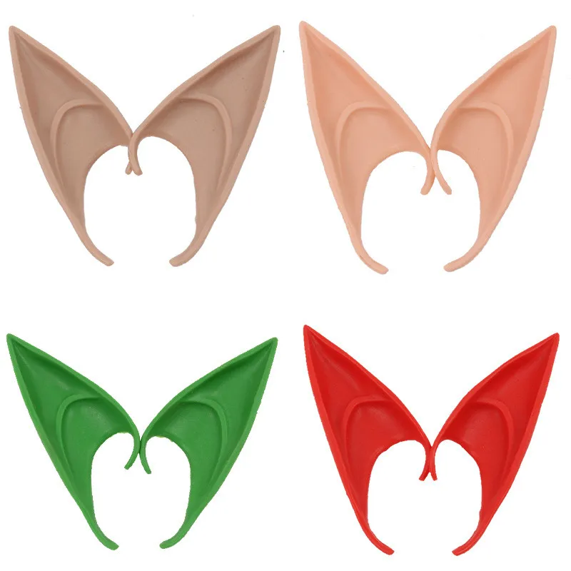Halloween False Elf Ears Pointed Anime Fairy Cosplay Props Party Supplies Soft Christmas Mask For Children Adults Festival Gifts
Halloween False Elf Ears Pointed Anime Fairy Cosplay Props Party Supplies Soft Christmas Mask For Children Adults Festival Gifts