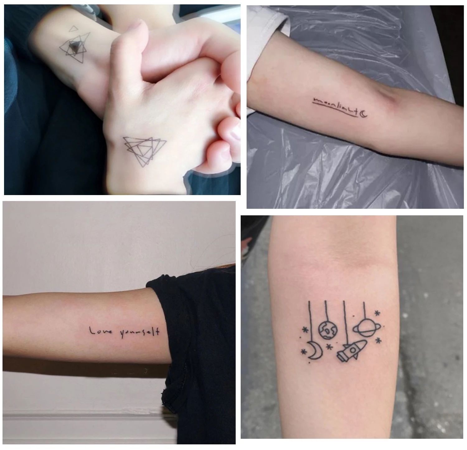 32 pcs/set Temporary Tattoo Sticker Cola Star Rabbit Heart Black Fake Tattoo for Body Hand Wrist Tatuajes Temporales Men Women
32 pcs/set Temporary Tattoo Sticker Cola Star Rabbit Heart Black Fake Tattoo for Body Hand Wrist Tatuajes Temporales Men Women