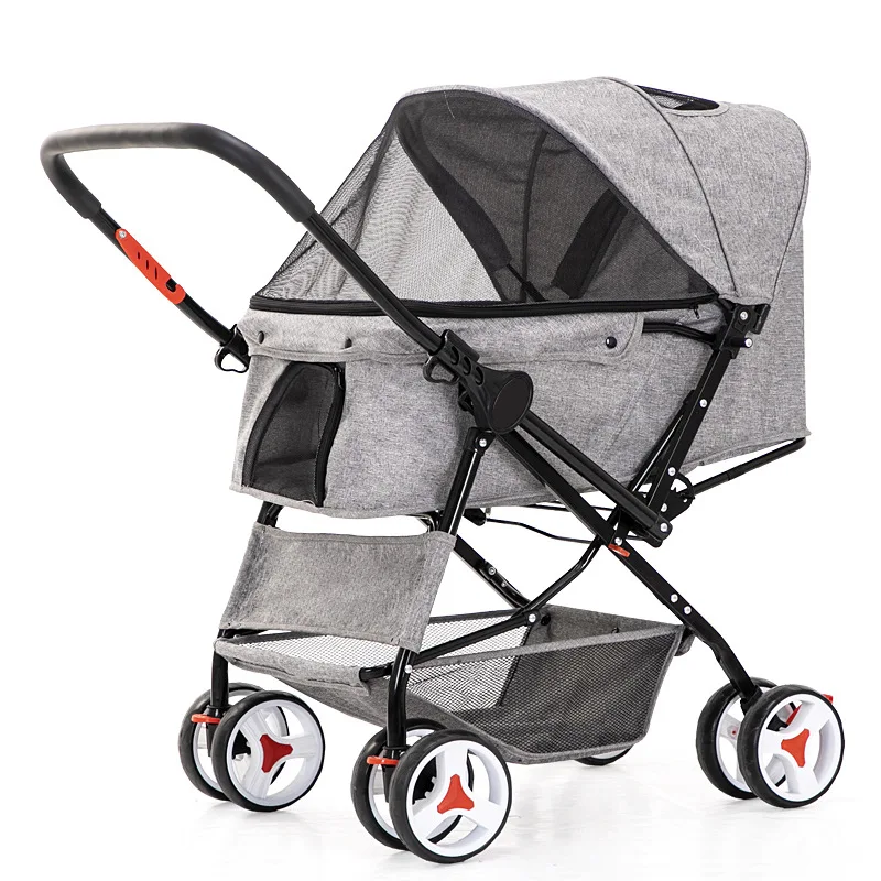 Pet cart, dog cart, cat cart, one-button folding, quick installation, two-way pet cart
Pet cart, dog cart, cat cart, one-button folding, quick installation, two-way pet cart