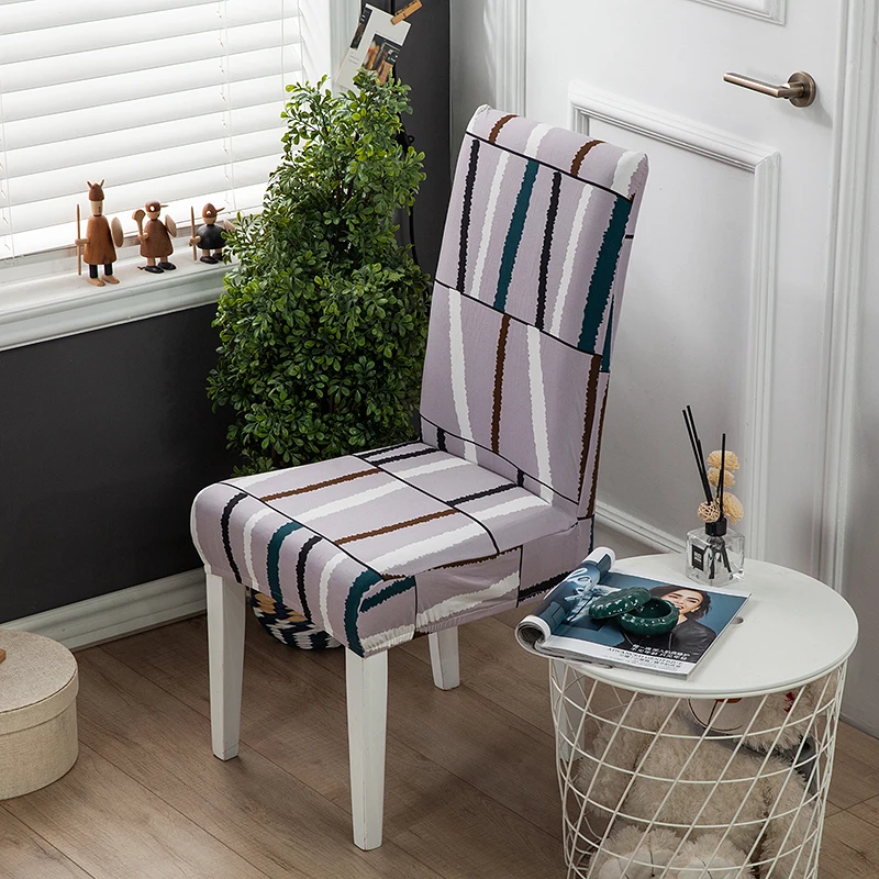 2021 New Arrival Simple Lines Print Elastic Chair Cover Washable Chair Case Protector for Home Decoration
2021 New Arrival Simple Lines Print Elastic Chair Cover Washable Chair Case Protector for Home Decoration