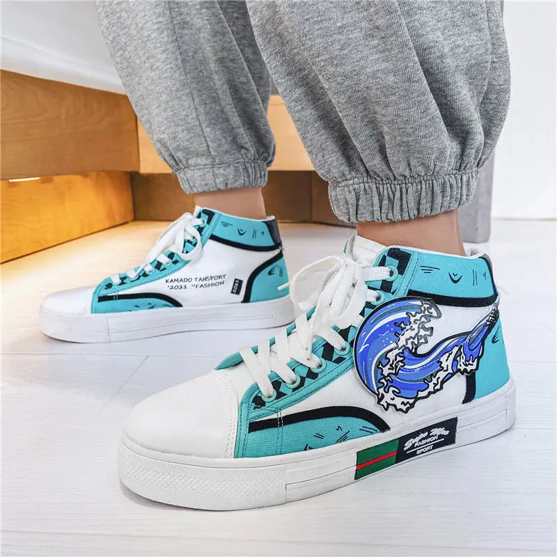 Dropshipping Anime Sneakers Men Anime Shoes Cool Casual Shoes Cosplay High Top Sneakers School Outdoor Women Shoes Big Size Shoe
Dropshipping Anime Sneakers Men Anime Shoes Cool Casual Shoes Cosplay High Top Sneakers School Outdoor Women Shoes Big Size Shoe