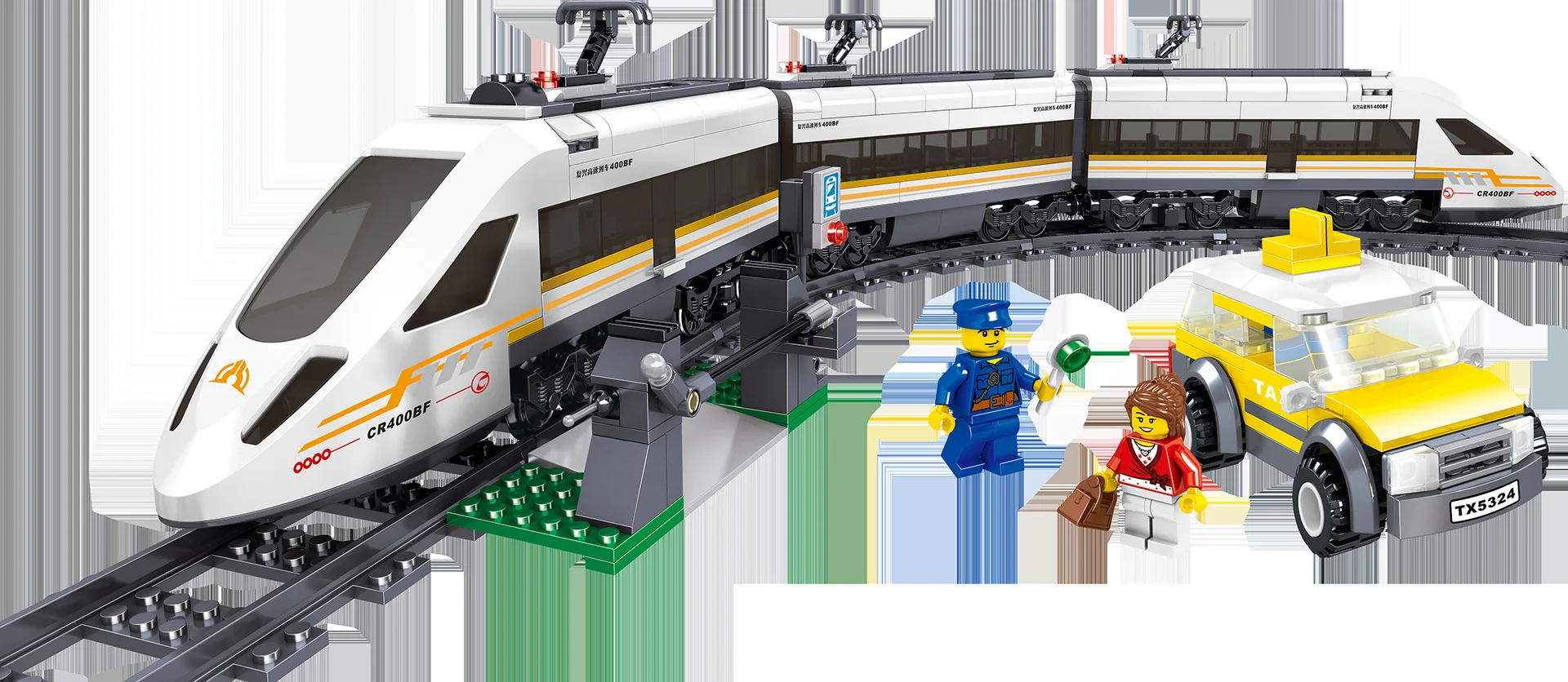 641pcs QL0307 Building Block Train Series Fuxing High Speed Train Children's Puzzle Assembly Toy Gift
641pcs QL0307 Building Block Train Series Fuxing High Speed Train Children's Puzzle Assembly Toy Gift