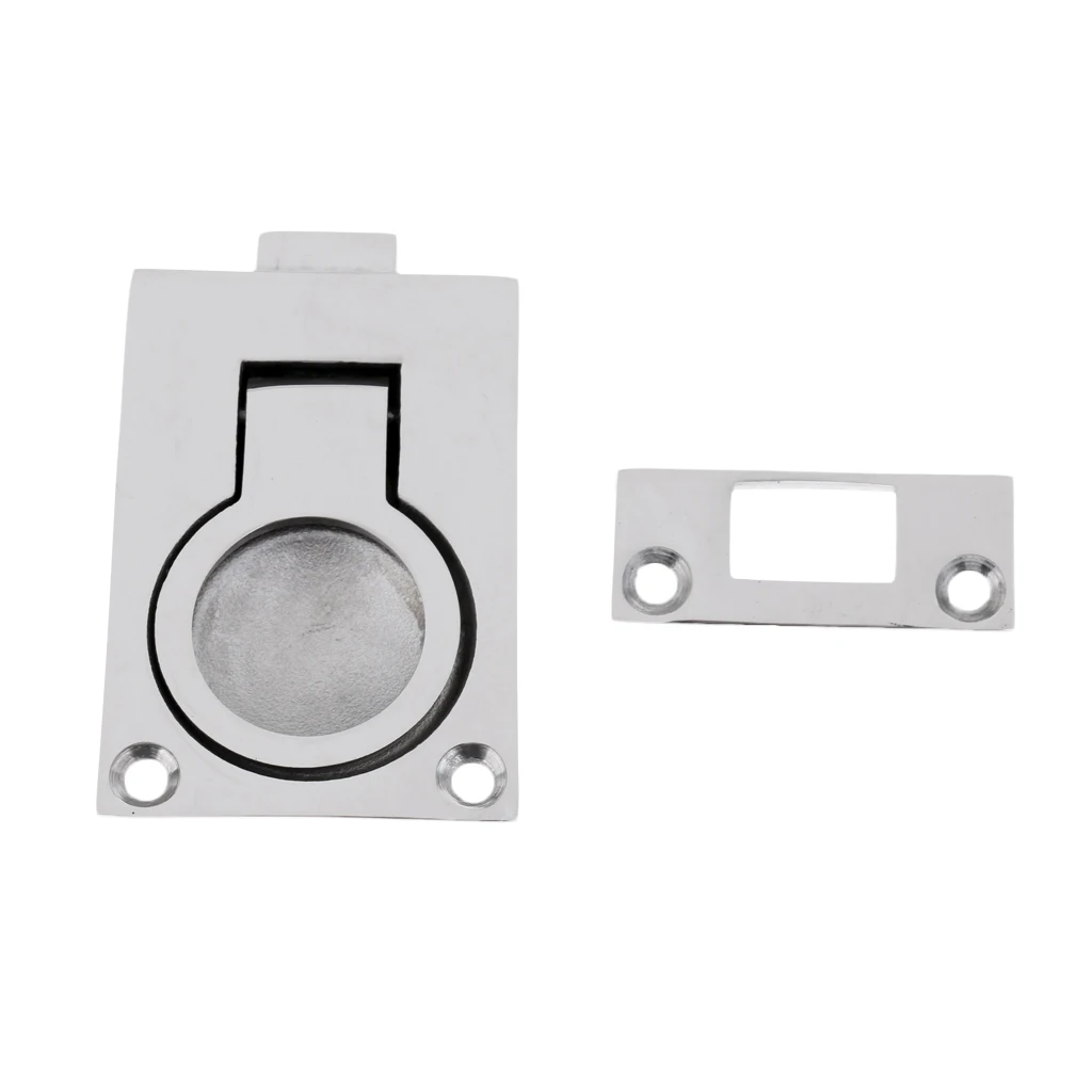 Boat Door Hatch Cabinet Lift / Pull Ring Slam Latch Flush Mount Locker 2 1/4'' Marine 316 Stainless Steel
Boat Door Hatch Cabinet Lift / Pull Ring Slam Latch Flush Mount Locker 2 1/4'' Marine 316 Stainless Steel