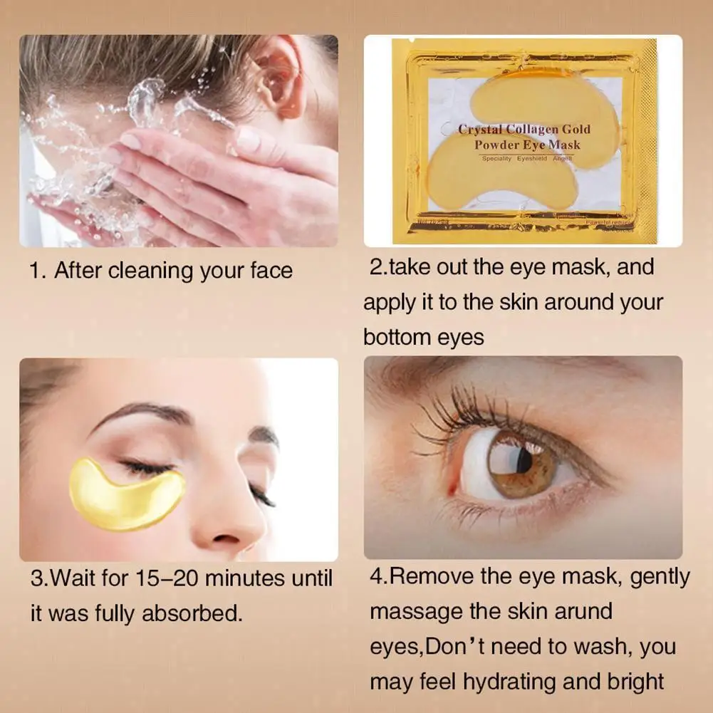 1 Pair of Collagen Eye Mask For Face Mask Gel Eye Patches Care For Eye Skin Dark Remove Pads Circles Eye Bags F5Q2
1 Pair of Collagen Eye Mask For Face Mask Gel Eye Patches Care For Eye Skin Dark Remove Pads Circles Eye Bags F5Q2
