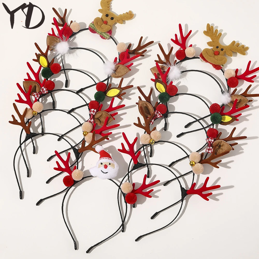 Christmas Cute Hairpin Fairy Tale Elk Hairpin Cute Bell Hair Ball Hair Hoop Fariy hair accessories
Christmas Cute Hairpin Fairy Tale Elk Hairpin Cute Bell Hair Ball Hair Hoop Fariy hair accessories