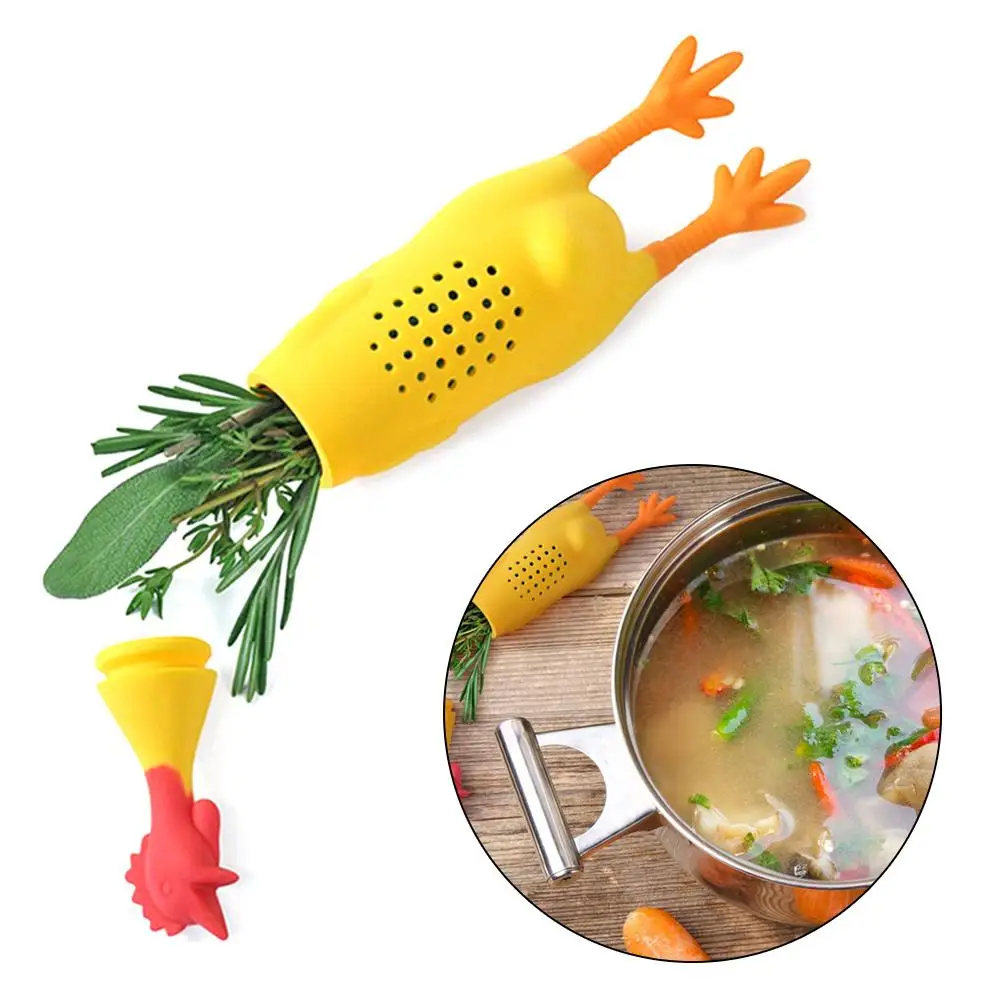 Silicone Screaming Chicken Seasoning Pot Condiment Container Spice Box for Stewing Soup Kitchen Gadgets Accessories
Silicone Screaming Chicken Seasoning Pot Condiment Container Spice Box for Stewing Soup Kitchen Gadgets Accessories