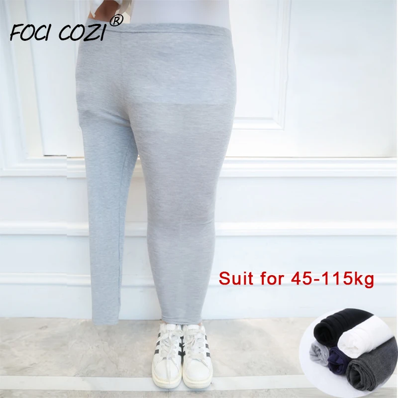 Women Elastic Waist Casual Leggings Plus Size L-3XL Large Legging High Stretch Leggings Pants Workout Leggings for 45-115kg
Women Elastic Waist Casual Leggings Plus Size L-3XL Large Legging High Stretch Leggings Pants Workout Leggings for 45-115kg